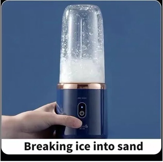 Portable Blender With Cup – Compact Personal Blender for Smoothies & Juices