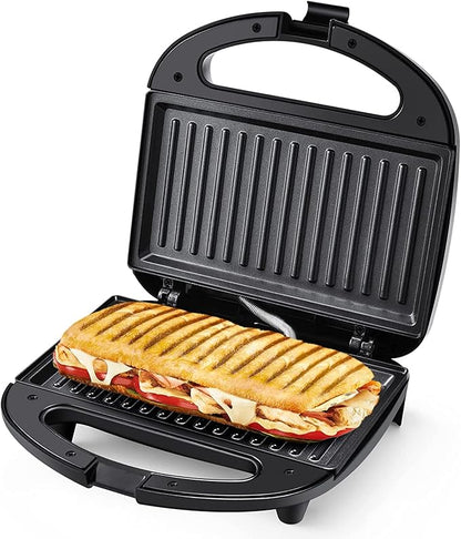 Refura Sandwich Maker – 750W Non-Stick Grilled Sandwich Press