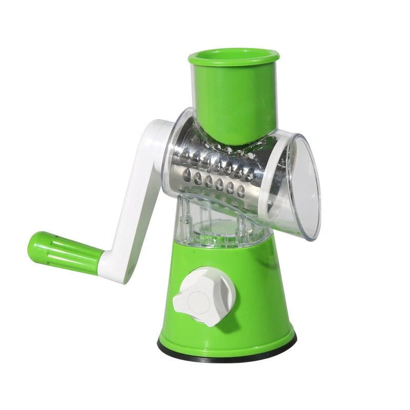 Table Top Drum Grater – Manual Vegetable Slicer & Cheese Grater
